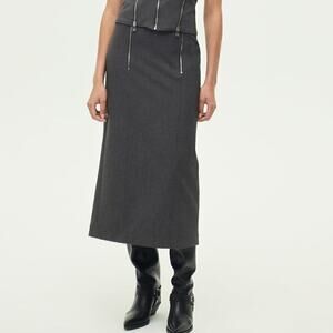 SIZE XS - ZARA COLLECTION ZIPPERED PENCIL SKIRT  - BRAND NEW WITH TAG